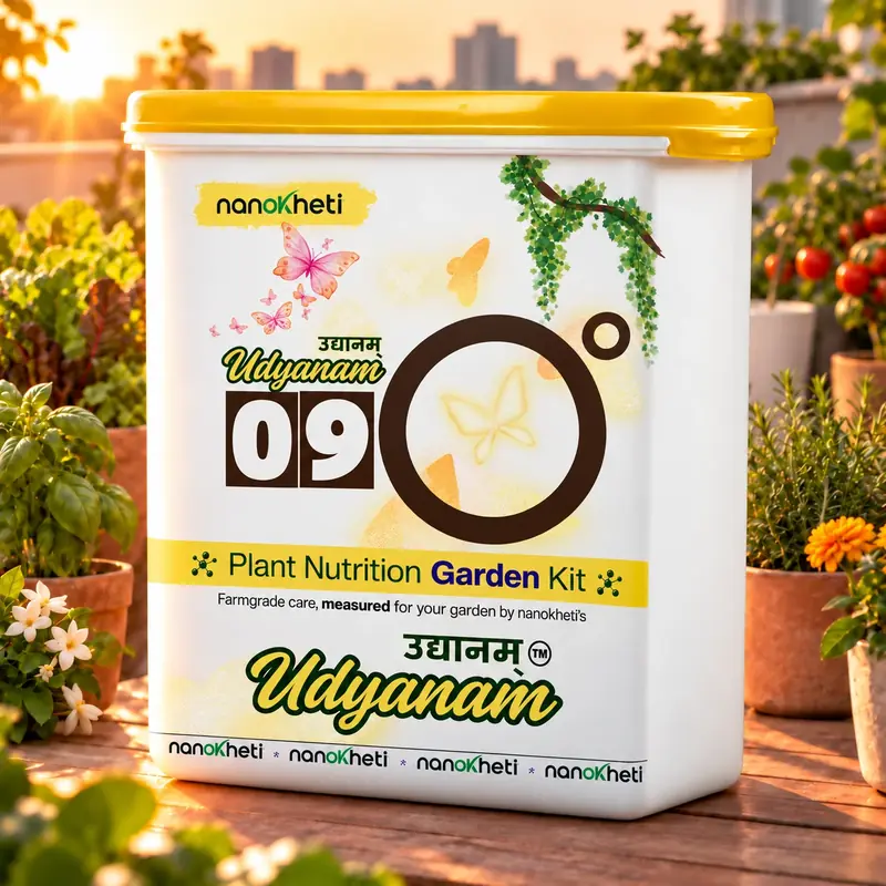 Udyanam 90° by NanoKheti programme pack